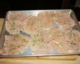 A picture of step 2 of CHICKEN FRANCAISE. JON STYLE.