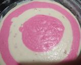 A picture of step 4 of Rose Vanilla marble Cake.