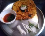 मूली का पराठा (mooli ka paratha recipe in Hindi) रेसिपी चरण 4 फोटो