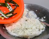 Foto langkah ke 10 dari resep Nasi Leumak(bu minyeuk/ nasi minyak- pulen, praktis, sederhana).