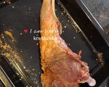 A picture of step 3 of Goat leg.