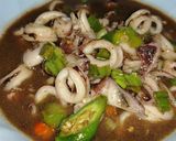 Foto langkah ke 4 dari resep Cumi saos tiram.