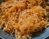 A picture of step 2 of Carrot Halwa.