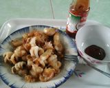 Hình bước làm 5 của món Mực chiên giòn
