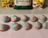 Foto langkah ke 10 dari resep Bakpao Unicorn Isi Kacang Merah (No Mixer).