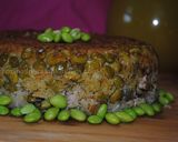 A picture of step 22 of Persian dill & broad beans rice cake ته چین شوید باقالی.