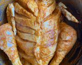 A picture of step 1 of Air Fryer Lahori Charga Murg Chicken.