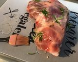 Une image de l'étape 5 de Épaule d'agneau à l'ail et romarin et ses piments verts (recette plancha).