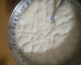 A picture of step 5 of Kesari Phirni.