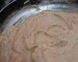 A picture of step 2 of Water chestnut halwa.