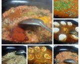 A picture of step 5 of Egg Curry.