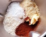 Une image de l'étape 1 de Gâteau croquant coeur chocolat saint Valentin #cuisineravecamour.
