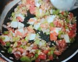 A picture of step 5 of Paneer bhurji masala maggi 😋❤️.