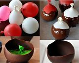 Foto del paso 3 de la receta: Tazas de Chocolate Rellenas