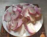 A picture of step 1 of Beetroot mutton curry/chukandar gosht !.
