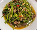 空心菜沙茶牛肉的食譜步驟5照片