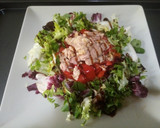 Foto del paso 4 de la receta: Ensalada de pimientos asados con atún