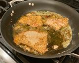 A picture of step 1 of Veal with Mushroom Sauce.