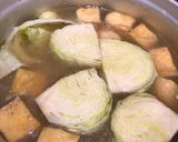 รูปขั้นตอนการทำที่ 2 ของ ต้มจับฉ่ายอกไก่ เต้าหู้ คลีนสุดๆ กินทุกเย็นผอม!