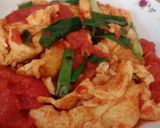 Foto langkah ke 8 dari resep Tomat telur.