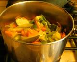 Coconut milk-Veggie  soup