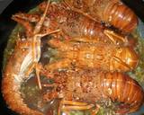 Foto langkah ke 3 dari resep Lobster Saus Tiram.