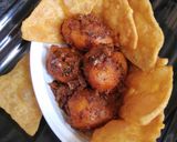 Schezwan chilli potato रेसिपी चरण 2 फोटो