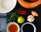A picture of step 1 of Poet's Dipping Sauce.