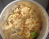 A picture of step 3 of Pakhala Bhata.