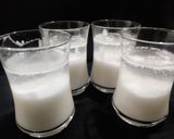 A picture of step 3 of Ice apple coconut mocktail.