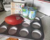 Foto del paso 1 de la receta: Mini cheesecake de Mango Lass (sin Horno)🇮🇳