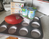 Foto del paso 1 de la receta: Mini cheesecake de Mango Lass (sin Horno)🇮🇳
