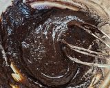 Foto langkah ke 3 dari resep Brownie Burnt Cheesecake - Gluten Free.