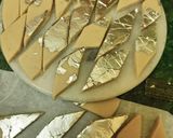A picture of step 8 of Kaju Katli.