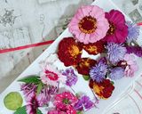 Foto langkah ke 1 dari resep Puding Susu Yogurt with Edible Flower / Hantaran / Gift.