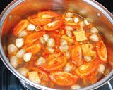 Hình bước làm 5 của món Canh bún