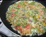 Half fry egg and mixed vegetables egg with paratha recipe step 10 photo