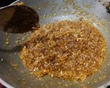 A picture of step 3 of Fried Modak.