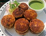 A picture of step 8 of Anda Kabab.