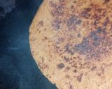 A picture of step 4 of Makka ka parantha.