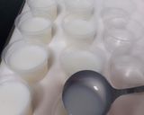 Foto langkah ke 3 dari resep 243. Puding Cup Susu Buah.