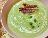 Zöldborsókrémleves recept fázis 4 fotója