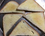 A picture of step 2 of Potato Toast.