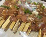 Foto langkah ke 2 dari resep Yakitori Simple.