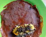Foto langkah ke 5 dari resep Dadar Gulung Pisang Coklat.