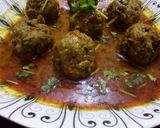 A picture of step 6 of Beef kofta gravy.