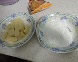 氣炸雞蛋豆腐(旋風式烘烤爐)的食譜步驟2照片