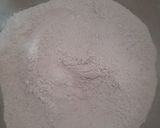 A picture of step 1 of Red velvet cake eggless.