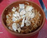 Foto del paso 6 de la receta: Repollo crujiente a la sidra con trucha desmenuzada