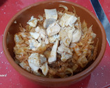 Foto del paso 6 de la receta: Repollo crujiente a la sidra con trucha desmenuzada